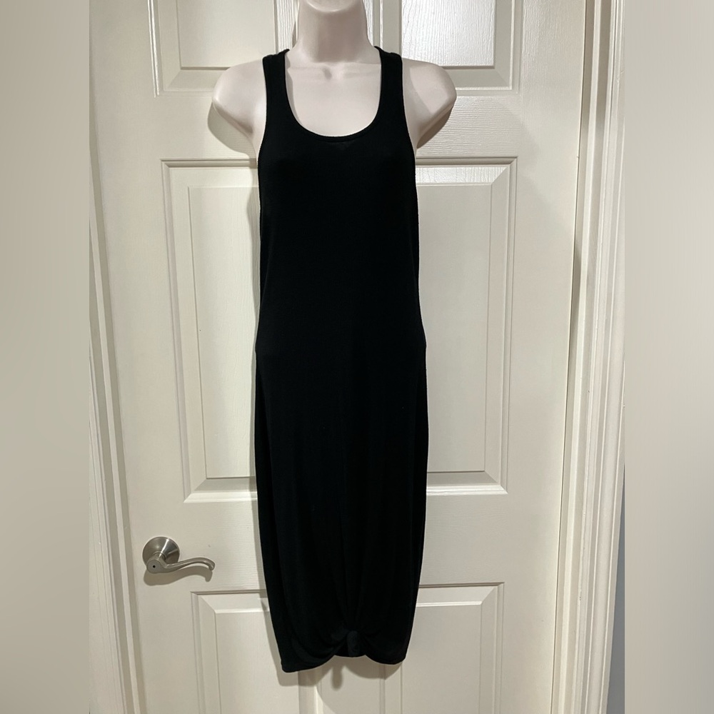 Shein Woman size medium black midi dress sleeveless